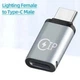 Перехідник Lightning - >TYPE-C iPhone 5V 2.1А адаптер (764047296-1) Срібло - зображення 7