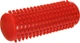 Массажный мяч цилиндр EasyFit Spindle 15х5 см EF-1070-R ролик-валик для МФР и йоги, мячик-массажер для спины, ног, рук, шеи и стоп с шипами Красный (56003141) - изображение 1