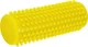 Массажный мяч цилиндр EasyFit Spindle 15х5 см EF-1070-Y ролик-валик для МФР и йоги, мячик-массажер для спины, ног, рук, шеи и стоп с шипами Желтый (56003142) - изображение 1