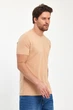 Футболка однотонная Trend Collection 39049-4 бежевый (VISON) 2XL - изображение 3