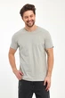 Футболка однотонная Trend Collection 39049-4 светло-серый (BOYAMA GRI) 3XL - изображение 6