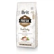 Сухой корм для взрослых, пожилых собак Brit Fresh Light Fit & Slim с индейкой и горошком 12 кг - изображение 1