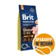 Сухой корм для щенков и молодых собак средних пород Brit Premium Junior M со вкусом курицы 15 кг - изображение 1