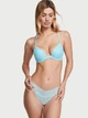 Бюстгальтер Victoria's Secret Sexy Tee Posey Lace Push-Up Bra 36C Блакитний - зображення 1
