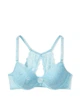 Бюстгальтер Victoria's Secret Sexy Tee Posey Lace Push-Up Bra 36C Блакитний - зображення 2