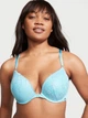 Бюстгальтер Victoria's Secret Sexy Tee Posey Lace Push-Up Bra 36C Блакитний - зображення 3