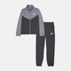 Подростковый спортивный костюм (толстовка + штаны) для мальчика Nike K Nsw Tracksuit Poly Fz Hbr FD3067-084 158-170 см Smoke Grey/Anthracite/White (0196607053164) - изображение 8