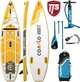Надувна SUP дошка (Сапборд) Coasto Argo Double Chamber 110 - зображення 1