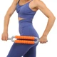Массажер палка роликовый 18 массажеров Zelart Massager Bar 6197 Orange-Grey - изображение 9
