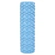 Массажный роллер ролик мфр заполненный пеной Zelart Grid Bubble Roller 9391 длина 45см Light Blue - изображение 3