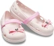 Балетки Crocs Kids Keeley Charm Flat с10 27 17см Розовый - изображение 2