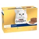 Консервированный корм Purina Gourmet Мультипак для взрослых кошек с тунцом, курицей, кроликом и индейкой 12 шт х 85 г (8445291106307) - изображение 2