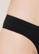 Бесшовные стринги Giulia STRING BRIEFS S/M Black, женские трусики - изображение 6