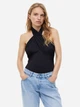 Боди-блуза женская H&M A2311-1168970 S Черная (hm02871722393) - изображение 1