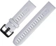 Pasek silikonowy Garmin QuickFit 20 mm Whitestone White (753759278397) - obraz 1
