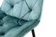 Стул для кухни и гостиной Грейс Прадо 490х890х500 Чёрный/Аквамарин (GAА0055614) - изображение 4