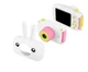 Дитяча фотокамера цифрова Білий Baby Photo Camera Rabbit Х-500 - зображення 2