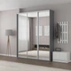 Шафа-купе IDEA серія 2 200 x 60 x 240 см Антрацит Дзеркало - изображение 1