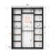 Шафа-купе IDEA серія 3 180 x 45 x 240 см Антрацит - изображение 2