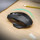 Мышь беспроводная INPHIC F1 с подключением USB 2.4G, аккумулятором, индикатором заряда и 2400 DPI, mate black - изображение 8