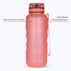 Пляшка для води Harmony Total Peach 1,5 л. з контейнером для фруктів і захисним неопреновим чохлом - зображення 5