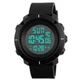 Чоловічий годинник Skmei 1213 All Black - зображення 2