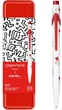 Ручка Caran d'Ache 849 Keith Haring біла + бокс - изображение 1