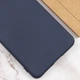 Противоударный чехол Silicone Cover Lakshmi Full Camera (AAA) для TECNO Spark 8C Темно-синий / Midnight blue - изображение 3
