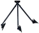 Потолочное крепление для телевизора Sector CM-20T 23"-43" до 35 кг угол наклона -12° ~ +12° Черный - изображение 9