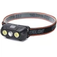 Фонарь налобный KX-215-LED+2COB, 1x18650 - изображение 1