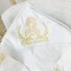 Крижма махрова з вишивкою Family Tradition унісекс 100х100 см біла Спаси і збережи - зображення 2