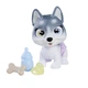 Ігровий набір Simba Toys Пампер Петс Хаскі, що п'є та пісяє, з кольоровою лапкою 3 аксесуари-сюрприз (5950135) (4006592089757) - зображення 2