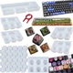 Набор форм 6 в 1 LET'S RESIN для изготовления клавиатуры из эпоксидной смолы с устройством для съема клавиш - изображение 1