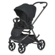 Дитяча прогулянкова коляска EL CAMINO AVENUE ME 1128 Jet Black, коляска-книжка всесезонна чорна - зображення 1