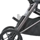 Дитяча прогулянкова коляска EL CAMINO AVENUE ME 1128 Jet Black, коляска-книжка всесезонна чорна - зображення 13