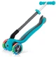 Самокат Globber Primo Foldable Lights бірюзовий колеса з підсвіткою до 50кг (432-105-2) - зображення 2