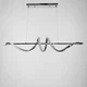 Люстра подвесная ЛЕД Light House LNF-17385 75W 120см CR хром - изображение 1