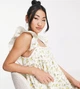 Сукня джинсова Babydoll Asos жіноча S/M біле - зображення 6