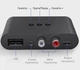 Музыкальный беспроводной адаптер Bluetooth 5.0 NFC аудиоприемник + кабель 3.5 мм, черный (78251208) - изображение 6
