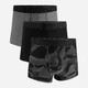 Набор трусов-боксеров мужских Under Armour Perf Tech Nov 3p 1383883-001 XL 3 шт Черный(1200122276355) - изображение 1