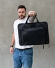 Шкіряна сумка-чохол для ноутбука 13" Apple / Asus / Dell / Lenovo / HP / Honor / Acer / Huawei / Xiaomi - (LC-05) - Чорний - изображение 2