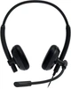 Zestaw słuchawkowy Canyon HS-07 PC Mic 3.5/USB Black (CNS-HS07B) - obraz 2