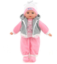 Lalka bobas Adar Pink & Gray Suit Śpiewa i mówi po polsku 35 cm (5901271501324) - obraz 2