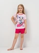 Детская летняя пижама для девочки Disney Minnie EX2118.REC 92-98 см Фуксия (3609087056886) - изображение 5