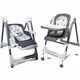 Стульчик для кормления качель 2в1BAMBI M 5897 Gray серый для детей от рождения - изображение 3