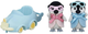 Zestaw figurek Epoch Sylvanian Families Penguin Babies Ride'n Play (5054131056950) - obraz 2