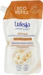 Рідке крем-мило з доглядальним комплексом (дой-пак) - Luksja Creamy & Soft Cotton milk & Provitamin B5 Hand Wash 900ml (1072017-31155331) - изображение 1