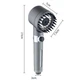 Душевая насадка массажная воронка для душа с фильтром Turbocharged shower head 4в1 силиконовые массажные шипы 3 режима подачи воды и 4 фильтра и мочалка - изображение 8