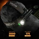 Налобний ліхтар Sofirn HS40 black Luminus SST40 LED 70CRI + акумулятор - зображення 5