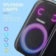 Портативная беспроводная Bluetooth колонка Tronsmart Halo 110 IPX6 |BT5.3, AUX, 60W, NFC, EQ| Караоке| Black - изображение 8